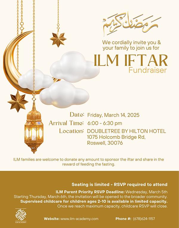 Ilm Iftar Fundraiser